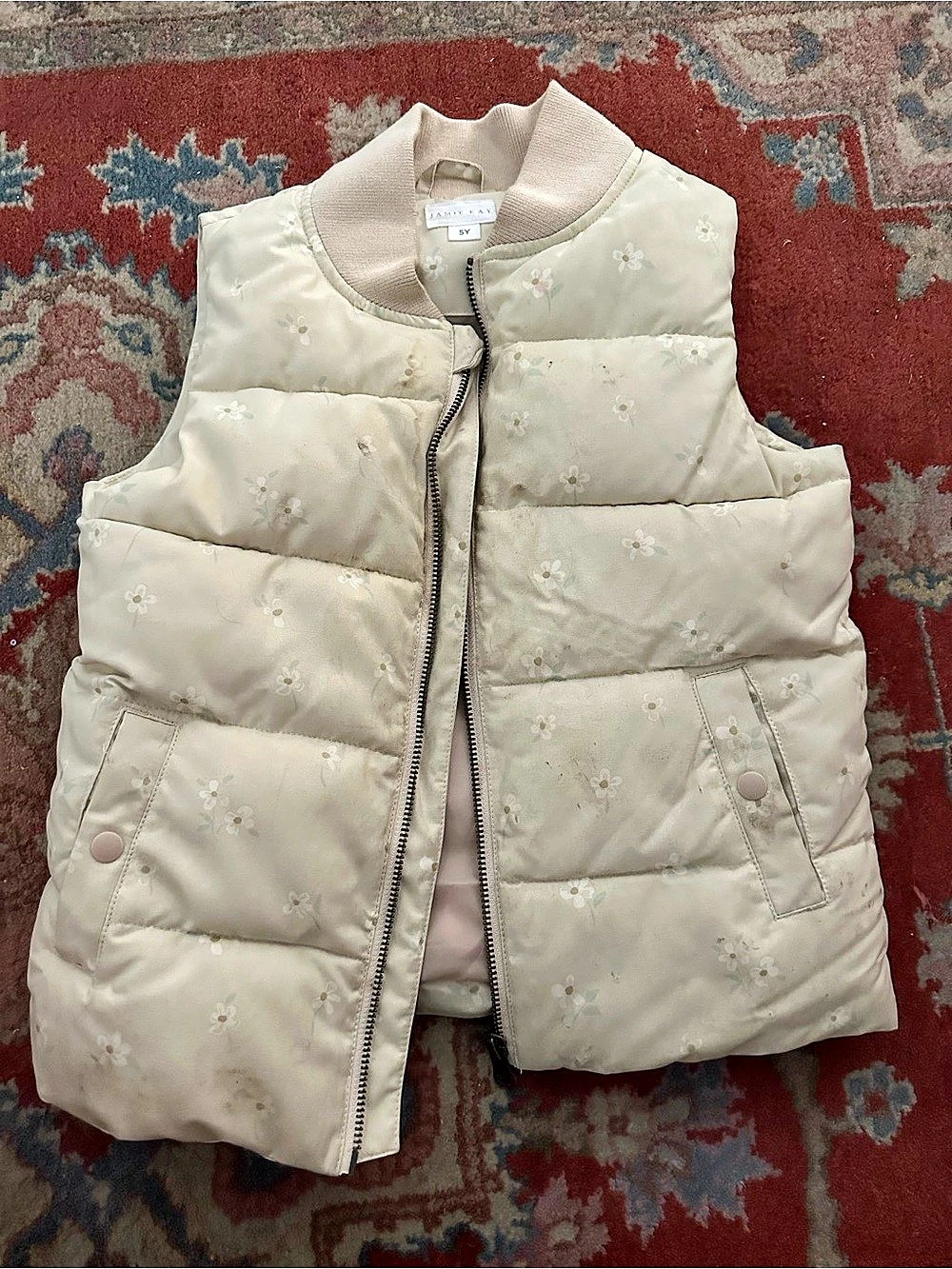 Jamie Kay Puff Zip Vest (5YR)